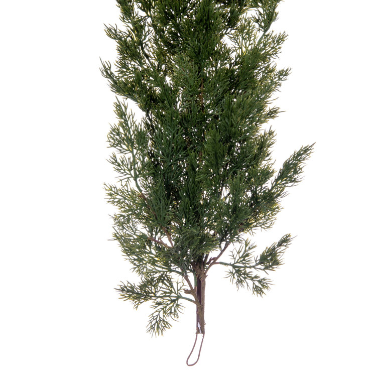 Primrue 66'' in. Faux Cypress Garland Wayfair